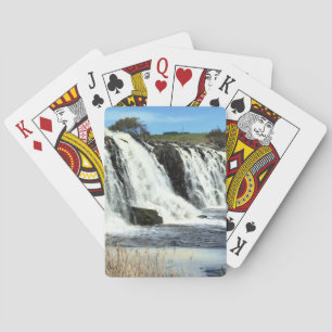 Flowing Waters of Hopkins Falls Playing Cards