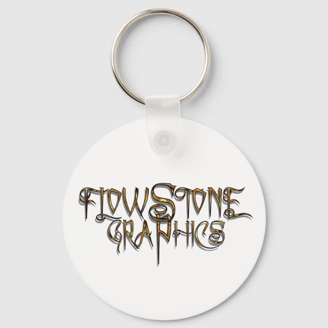 Flowstone Graphics Logo Key Ring (Front)