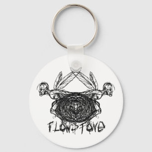 Flowstone Graphics Pixies Logo Key Ring