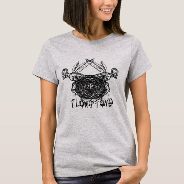 Flowstone Graphics Pixies Logo T-Shirt (Front)