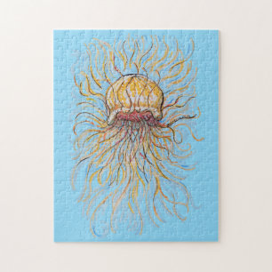 Flowy Jellyfish Jigsaw Puzzle