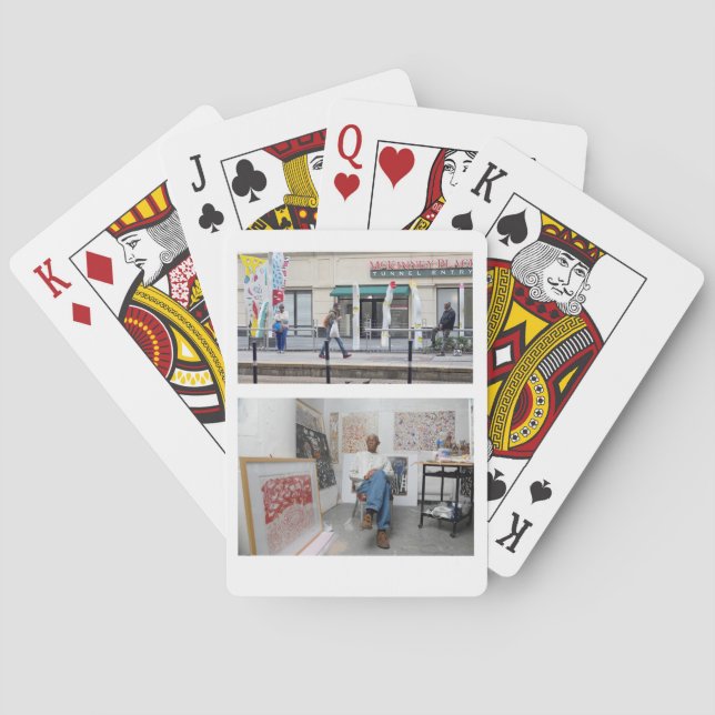 Floyd Newsum Playing Cards (Back)