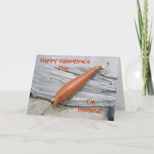 Floyd Roman Lure Valentine's Day Card (Front)
