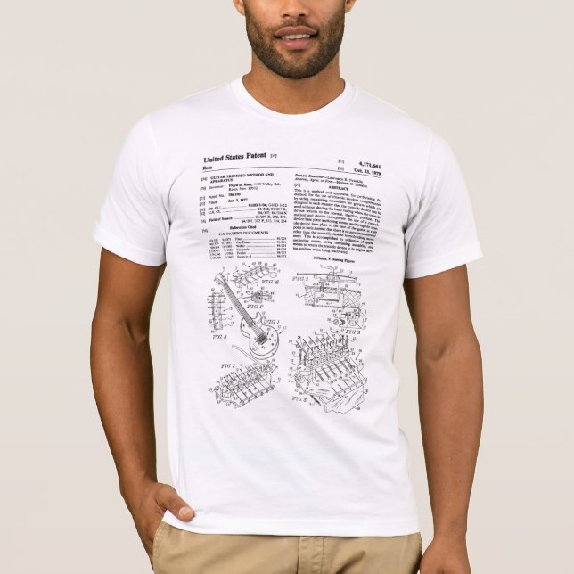Floyd Rose patent T-Shirt (Front)