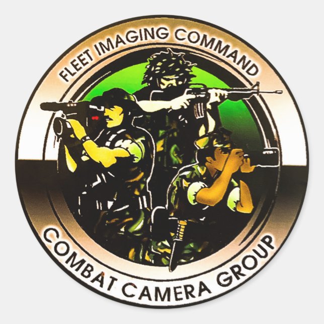 FLTIMAGCOMPAC Combat Camera Sticker (Front)