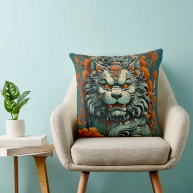 Flu Lion of Wisdom  Cushion (Creator Uploaded)