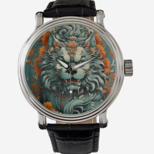 Flu Lion of Wisdom eWatch Watch