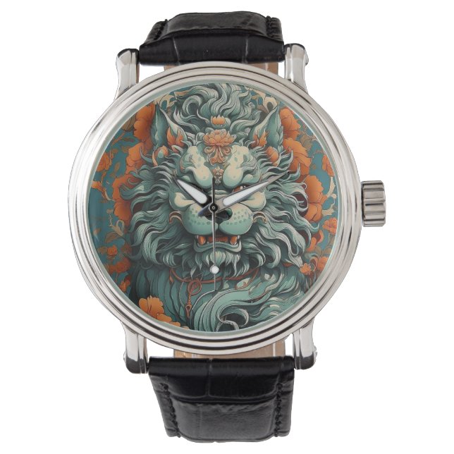 Flu Lion of Wisdom  eWatch Watch (Front)