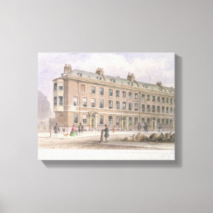Fludyer Street looking towards Parliament Canvas Print