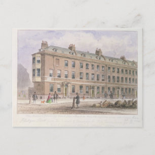 Fludyer Street looking towards Parliament Postcard