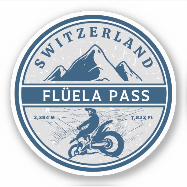 Flüela Pass swiss–alps motorcycle tour (Front)
