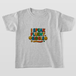 Fluent in Giggles Kids Tee
