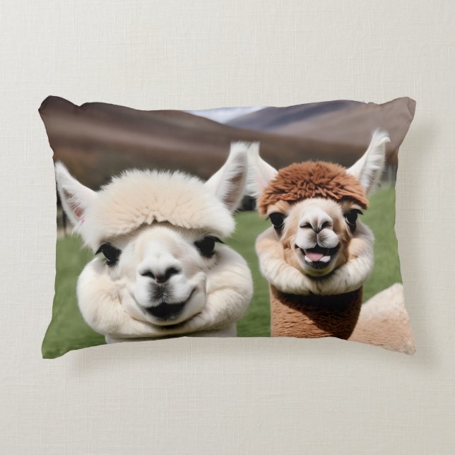 Fluff & Friendship Decorative Cushion (Front)