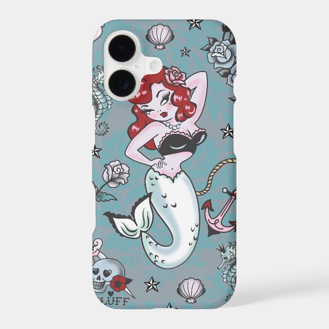 Fluff Molly Mermaid iPhone 7 case (Back)