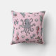 Fluff Molly Mermaid Pink Pillow (Back)