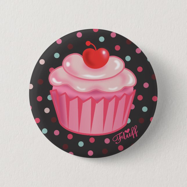 FluffCakes Button (Front)