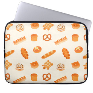 Fluffy Bakery Bread Variety Japanese Style Snack Laptop Sleeve