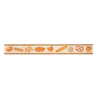 Fluffy Bakery Bread Variety Japanese Style Snack Satin Ribbon