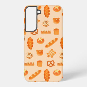Fluffy Bread Bakery Cute Variety Baked Goods Art Samsung Galaxy Case