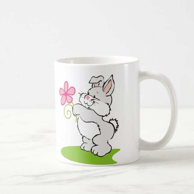 Fluffy Bunny Mug (Right)
