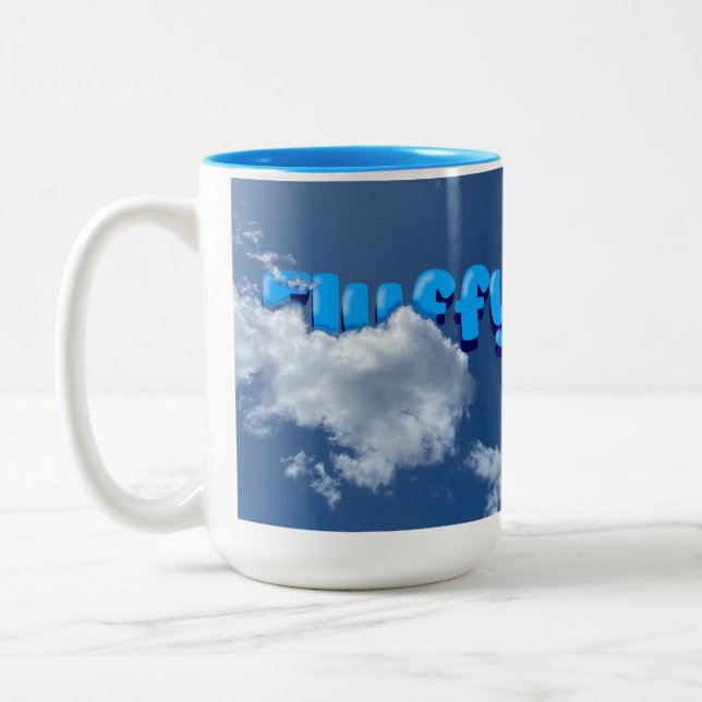 Fluffy cloud mug (Left)