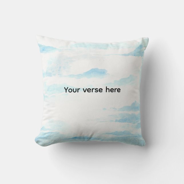 Fluffy Clouds Cushion (Front)