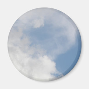 Fluffy Clouds Magnet