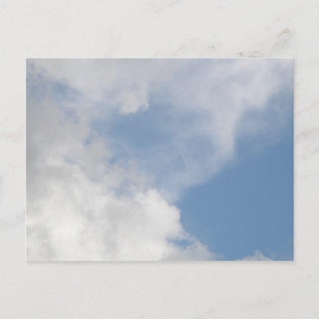 Fluffy Clouds Postcard (Front)
