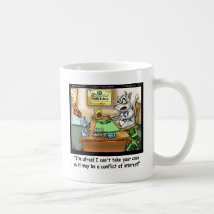 Fluffy Cohen Atty @Claw Funny Cat & Lawyer Coffee Mug