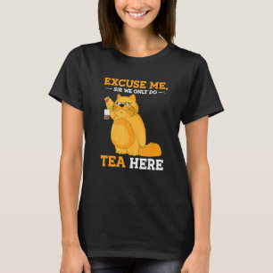 Fluffy Cranky Cat For Ea T-Shirt