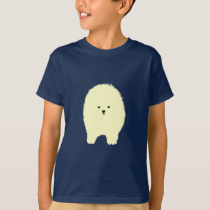 Fluffy Dog, Pomeranian Dog  DrawingT-shirt T-Shirt