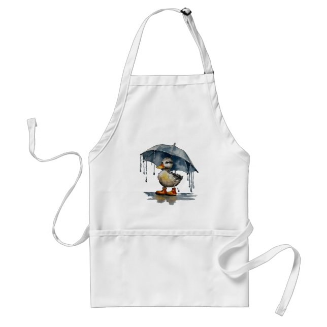 Fluffy Duckling Standard Apron (Front)