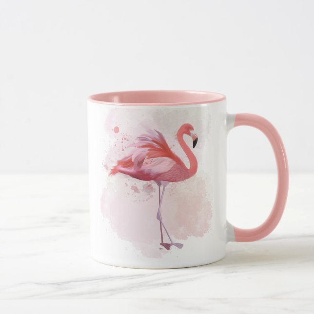 Fluffy Flamingo Mug (Right)