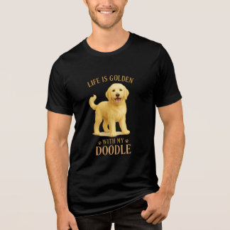 Fluffy Friend Forever – Goldendoodle Graphic Shirt