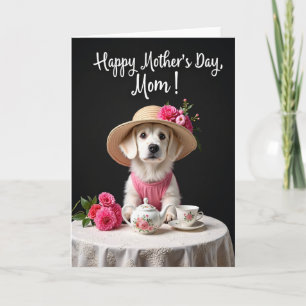 Fluffy Friend Mothers Day Card