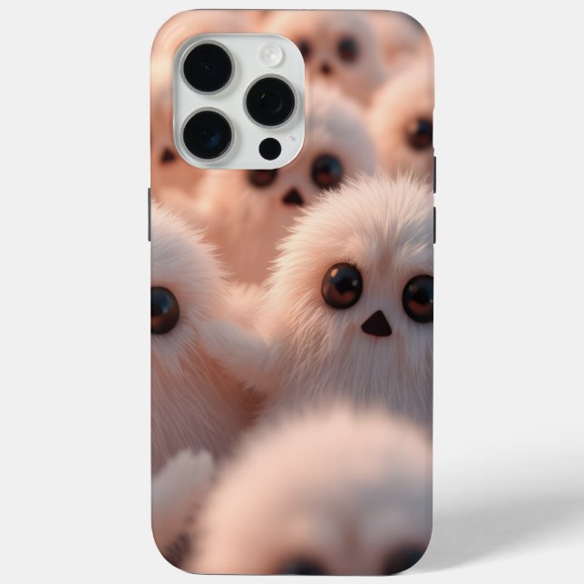 Fluffy Friends Phone Case (Back)
