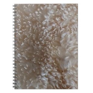 Fluffy heart  notebook