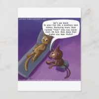 Fluffy In Therapy Funny Cat Cartoon