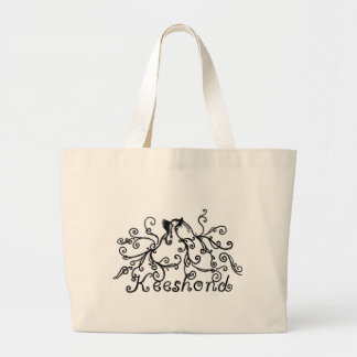 Fluffy Keeshond Tote