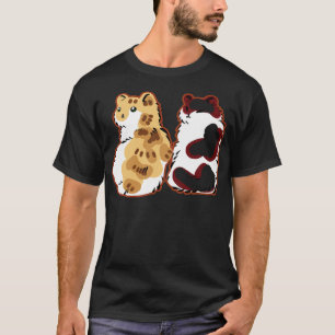 Fluffy Kittens two Cat Fluffs T-Shirt