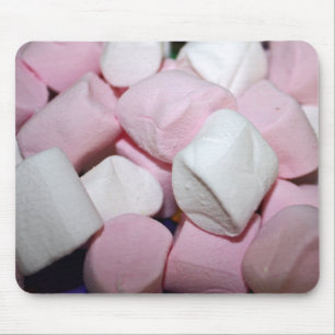 Fluffy marshmallow mouse mat