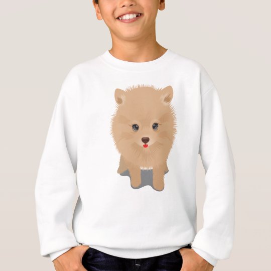 Fluffy Pomeranian Sweatshirt