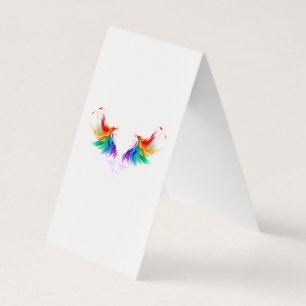 Fluffy Rainbow Wings