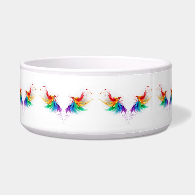 Fluffy Rainbow Wings (Front)