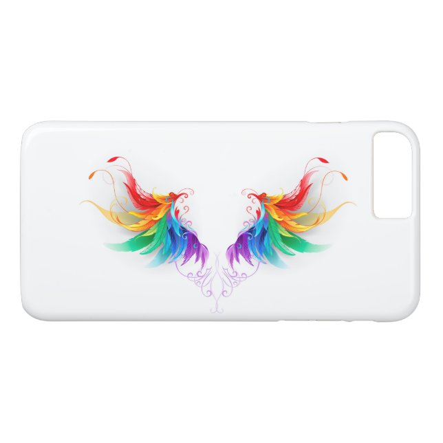Fluffy Rainbow Wings Case-Mate iPhone Case (Back (Horizontal))