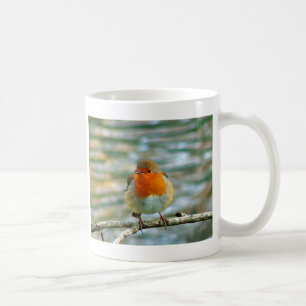 FLUFFY ROBIN COFFEE MUG