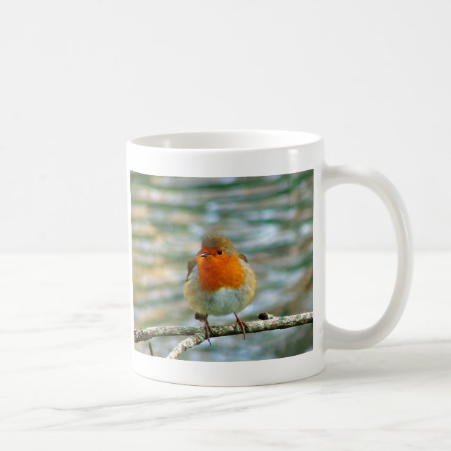 FLUFFY ROBIN COFFEE MUG (Right)