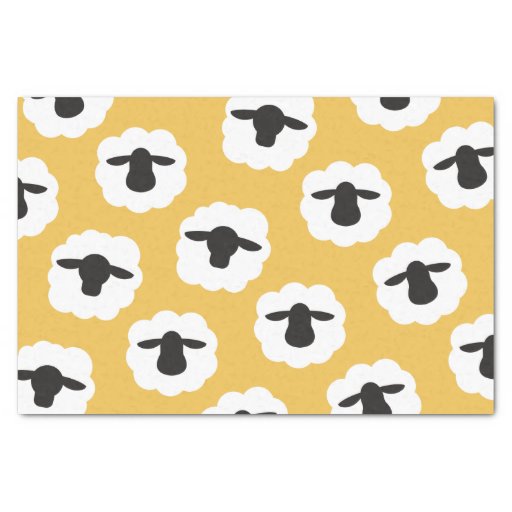 Image of Fluffy Sheep Fibre Love Crafts {Any Colour} Tissue Paper