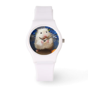 Fluffy Syrian Hamster Kokolinka Watch