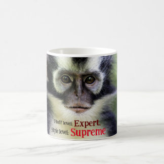 Fluffy Thomas Leaf monkey Coffee Mug
